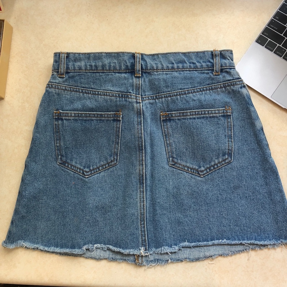 Brandy Melville jean skirt